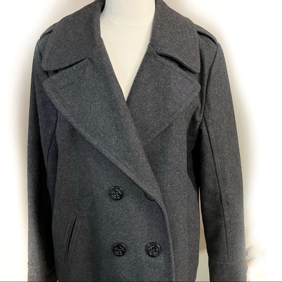 AMERICAN EAGLE wool blend pea coat size XL - Picture 1 of 4